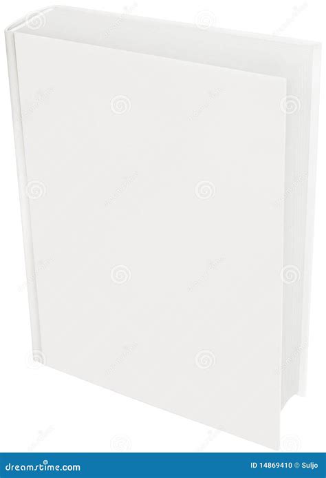 White Hard Cover Book Stock Photo - Image: 14869410