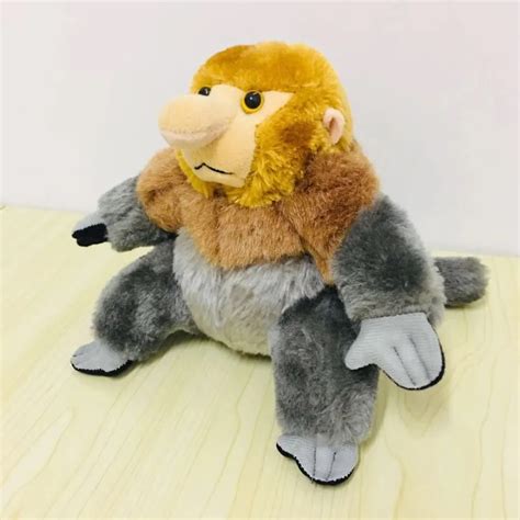 Plush Doll Proboscis Monkey Mascot Plush Toy Christmas New Year Gifts ...