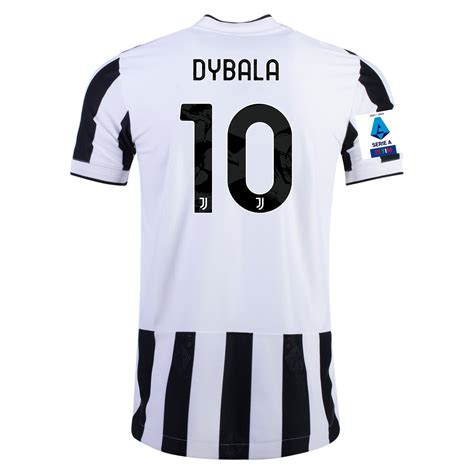 Paulo Dybala Juventus 21/22 Match Home Jersey - SideJersey