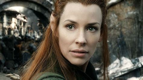 Evangeline Lilly in The Hobbit: The Battle of the Five Armies (2014 ...