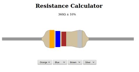 Resistor Calculator | Devpost