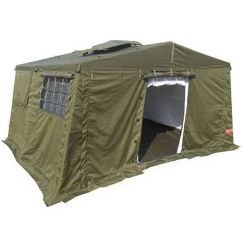 Green Calcutta Canvas Army Canvas Tent, Size: 12 Ft X 10 Ft, for Military Camping at Rs 115 in ...