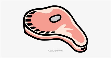 Pork Chop Royalty Free Vector Clip Art Illustration - Pork Chop Clipart - Free Transparent PNG ...