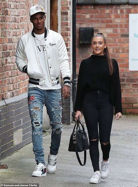 Manchester United star Marcus Rashford spotted out in with girlfriend ...