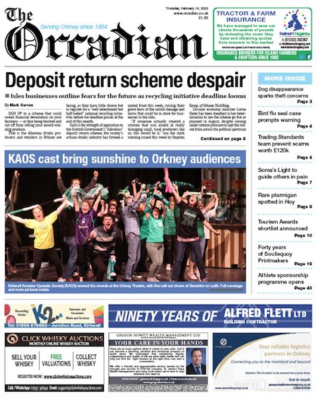 In this week's The Orcadian - The Orcadian Online