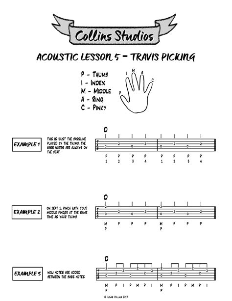 Make Your Acoustic Rhythm Playing Interesting! Part 5 - Travis Picking ...