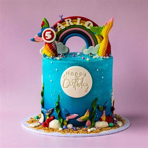 25 Unique Mermaid Cake Ideas - Blitsy