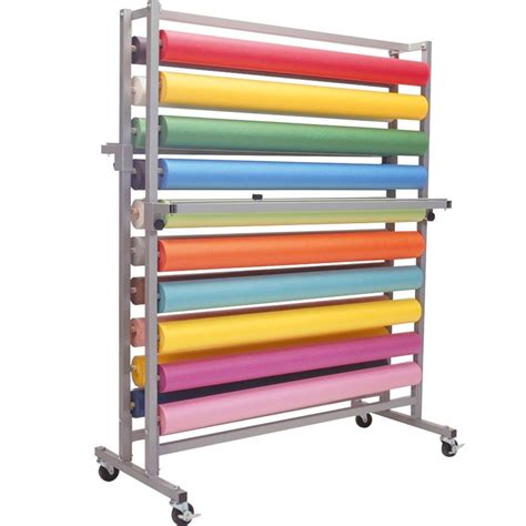 Bulman R200 48" Horizontal Tower 20 Roll Paper Rack | Sewing room inspiration, Sewing room ...