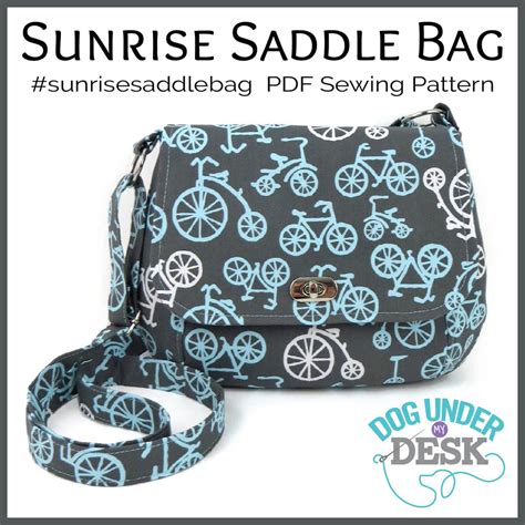 Sunrise Saddle Bag Sewing Pattern – dogundermydesk