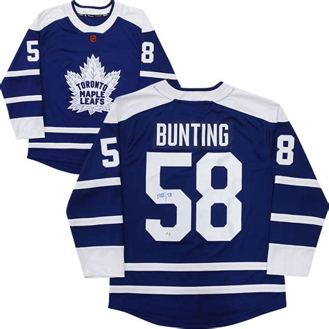 Michael Bunting Autographed Toronto Maple Leafs Fanatics Reverse Retro ...