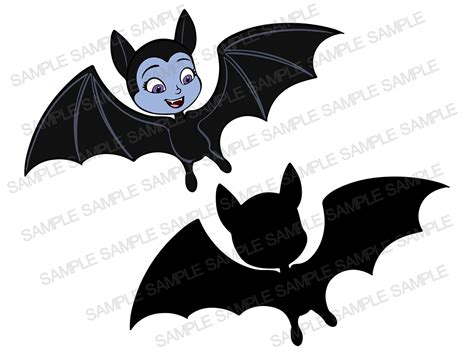 Vampirina SVG File Vampirina Clipart Vampirina Silhouette - Etsy UK