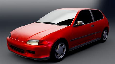 Honda Civic EG6 - Buy Royalty Free 3D model by MGR '99 (@MGR99) [0922d25] - Sketchfab Store