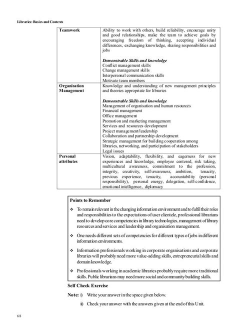 LIBRARY STAFF: ROLES AND RESPONSIBILITIES