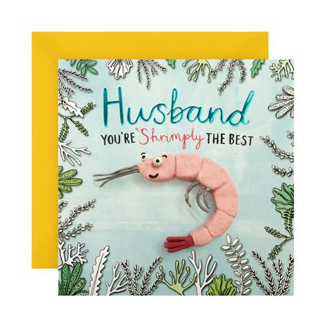 Birthday Card for Husband - Funny Embossed Design – Hallmark