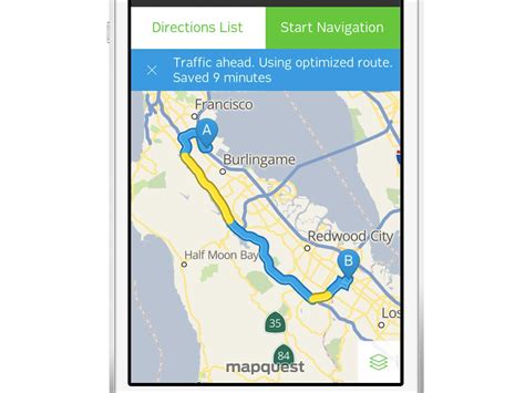 MapQuest Mobile App Redesign - Business Insider