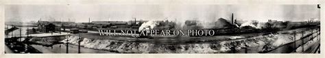 1912 Gary Indiana Steel Mills Vintage Panoramic Photograph 42" Long Panorama | #4544022892