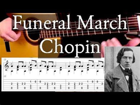 FUNERAL MARCH (Main Theme) - Chopin - Easy Tutorial with TAB ...