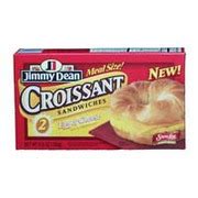 Jimmy Dean Croissant Sandwiches, Egg & Cheese: Calories, Nutrition Analysis & More | Fooducate