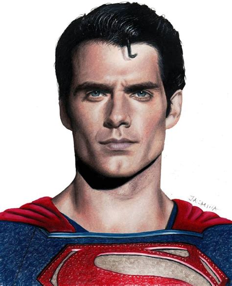 Colored pencil drawing of Henry Cavill as Superman. 😍😍😍 Full real time drawing video is up on my ...