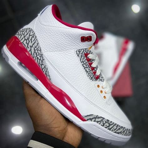 Air Jordan 3 Cardinal Red CT8532-126 Release Date - SBD