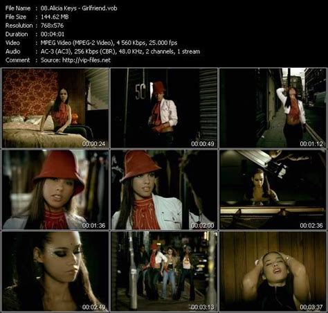 Alicia Keys - Girlfriend - Free Download Music Video Clip from VOB ...