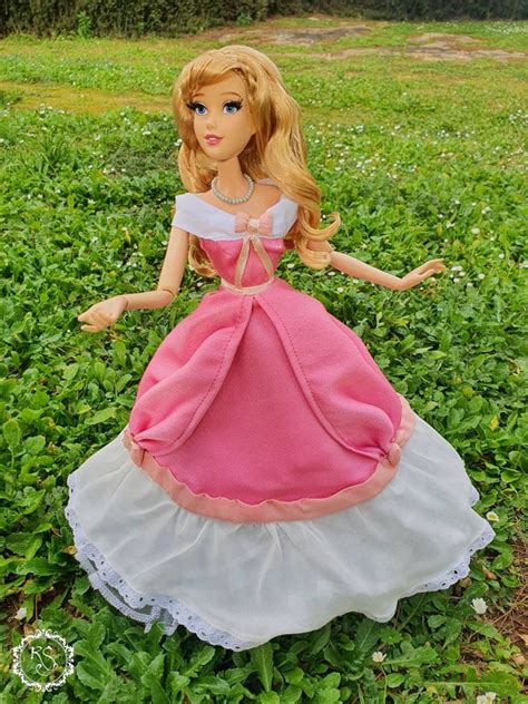 Cinderella Pink Dress for Dolls and Human With Pure Silk San - Etsy