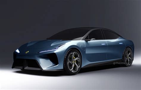 Lotus Type 133 – the British Brand's Electric Four-Door Coupe – Could Have These Looks ...