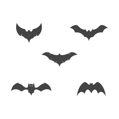 bat vector icon logo template 22137646 Vector Art at Vecteezy