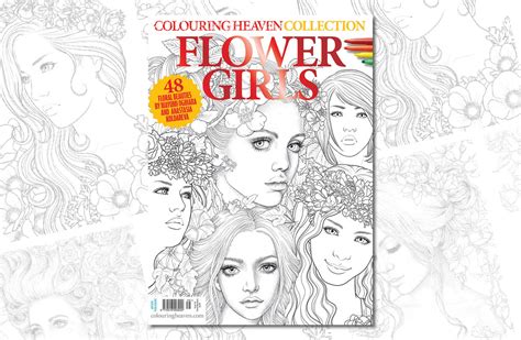 New issue: Colouring Heaven Collection Flower Girls | Colouring Heaven