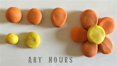 ArchGuide: Clay Modeling Easy Ideas: How to Make Clay Flowers