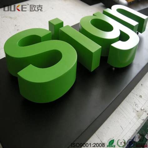 China Custom Large Acrylic Letters Plastic Letters For Outdoor Signs ...