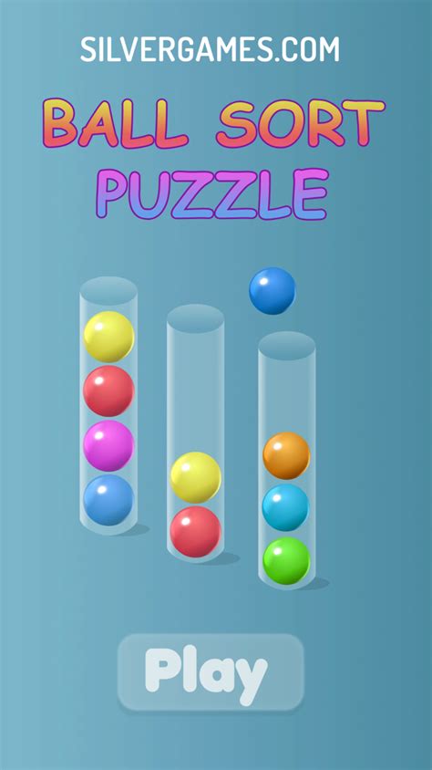 Ball Sort Puzzle - Play Ball Sort Puzzle Online on SilverGames