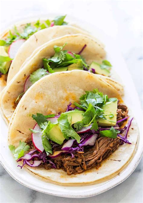 Slow Cooker Mexican Pulled Pork Tacos Recipe