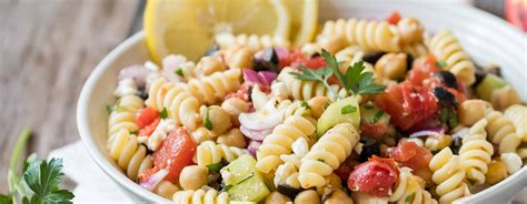 Chickpea Pasta Salad | Ready Set Eat