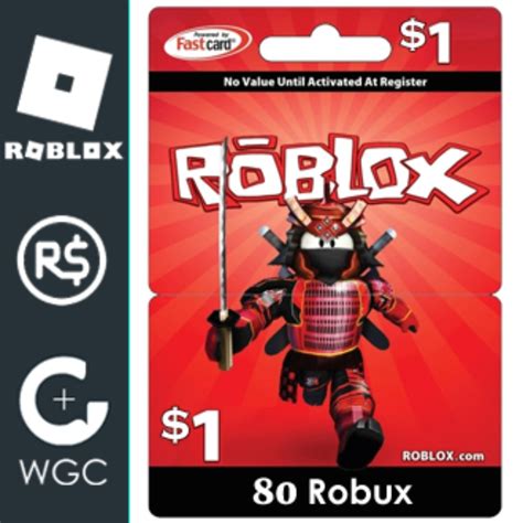 $1 Roblox Robux (80 R$), Video Gaming, Video Games, PlayStation on Carousell