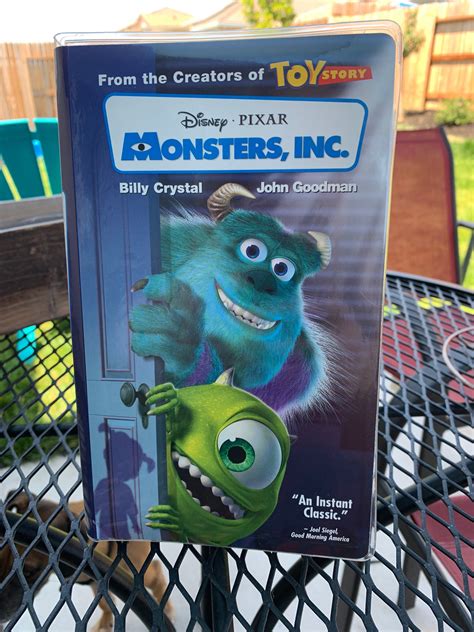 Pixar Monsters Inc. VHS Tape Cork board Case Recycled | Etsy