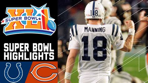 Super Bowl XLI Recap: Colts vs. Bears | NFL - YouTube