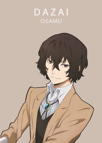 Top 3 Anime Characters That Are Similar To Osamu Dazai. | Bungou Stray ...