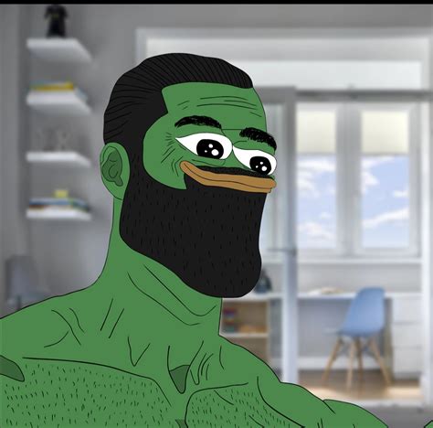 GigaChad Pepe - Pepe The Frog