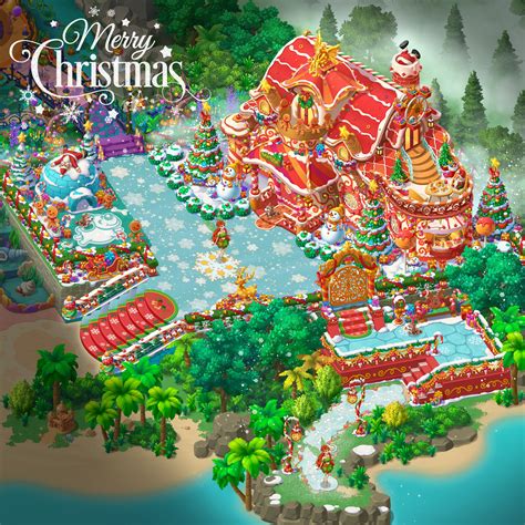 ArtStation - Manor Design of Christmas