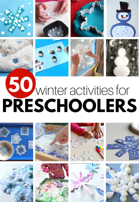 Winter Activities For Preschoolers | Winter activities preschool ...