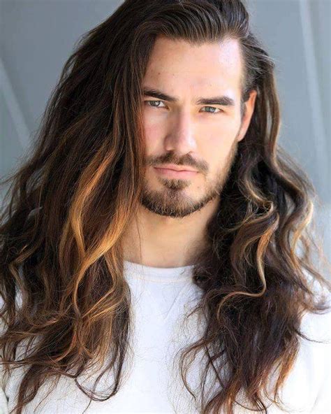 Pin on Beautiful men with long hair