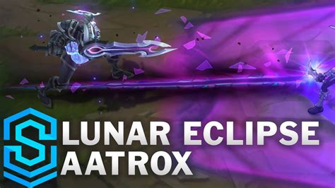 Lunar Eclipse Aatrox Skin Spotlight - Pre-Release - League of Legends - YouTube