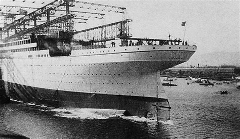 Billeder fra værft af RMS Olympic (1910-1935) // White Star Line