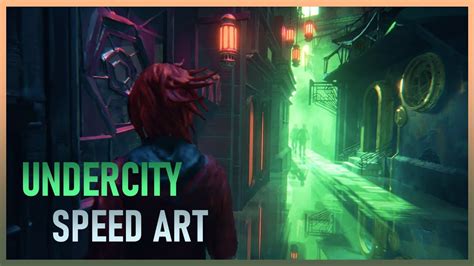 Creating in the Visual Style of Arcane - Undercity (Steampunk) Speed Art made in Dreams PS4/PS5 ...