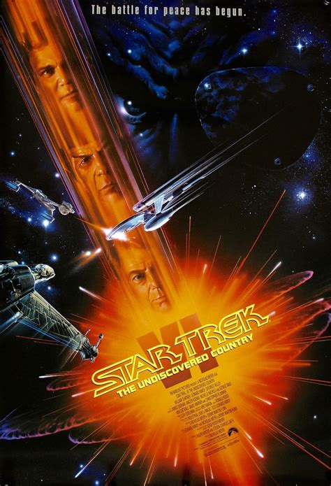 Star Trek VI: The Undiscovered Country (1991) | Star trek vi, Star trek ...