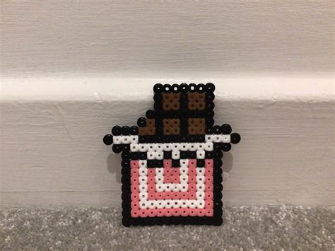 Chocolate bar | Perler beads designs, Hama beads, Bead designs