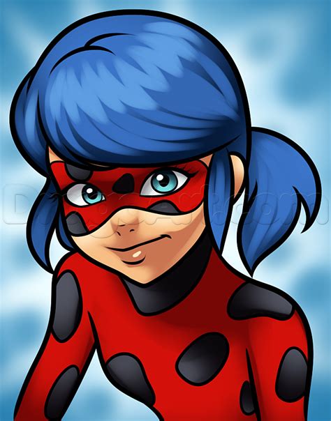 How to Draw Miraculous Ladybug, Step by Step, Nickelodeon Characters ...