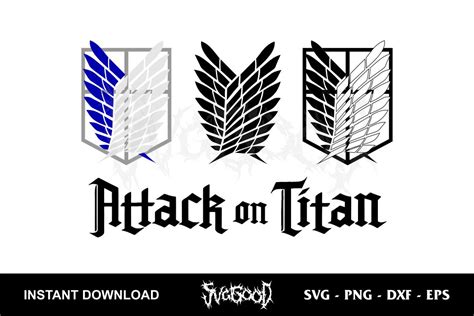 Attack On Titan Logo SVG - SVGGOOD