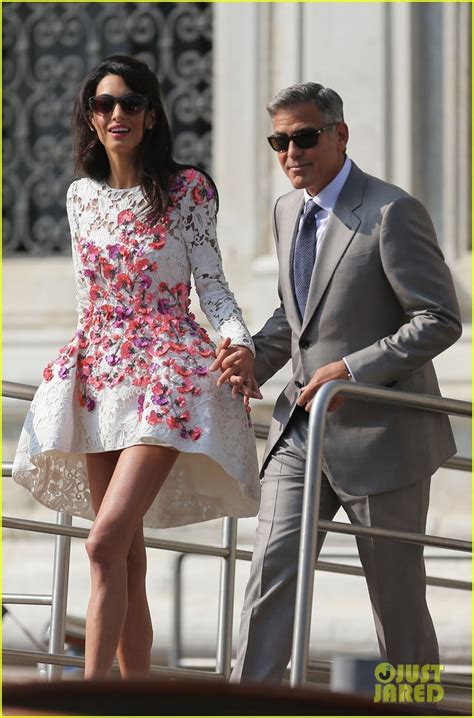 George Clooney & Amal Alamuddin: First Post-Wedding Photos!: Photo ...